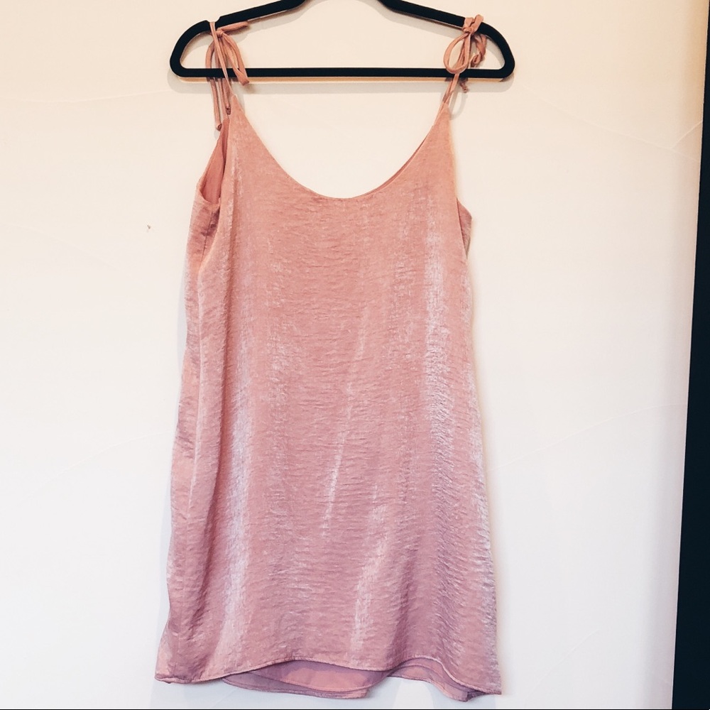 Socialite pink mini dress